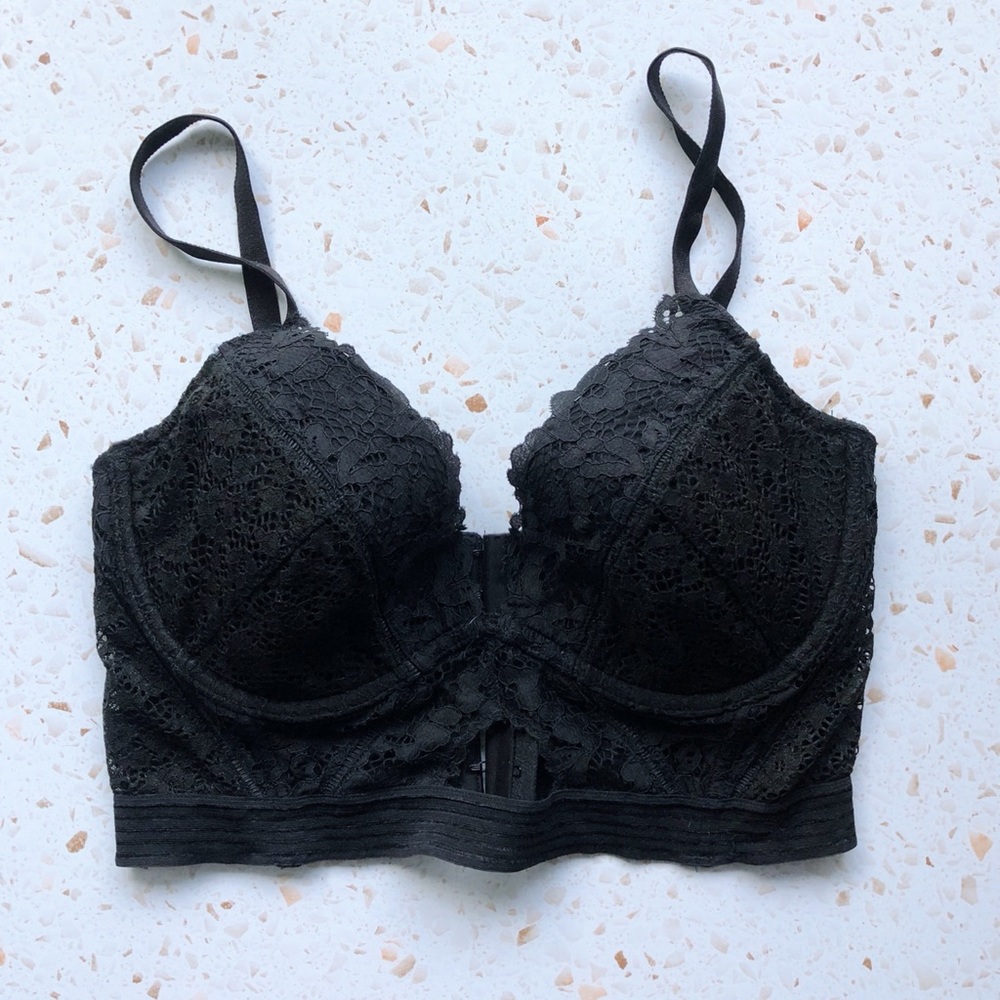 Victoria’s Secret Longline Lace Bra
